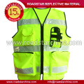 Men reflective safety warning vest